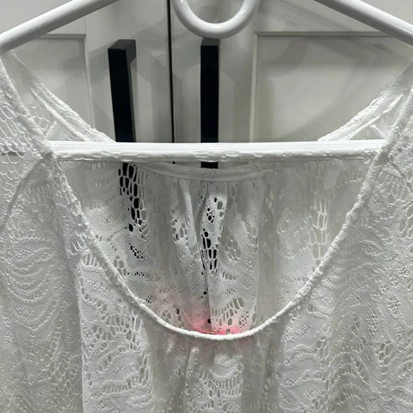 Lilly Pulitzer Atley Ruffle Resort White Swim Cover Up size XXS/XS - Picture 7 of 13